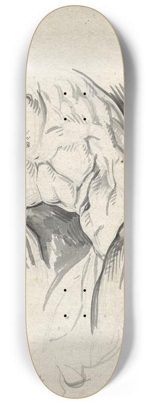 David Humbert de Superville - Torso 8.25 inch art skate deck