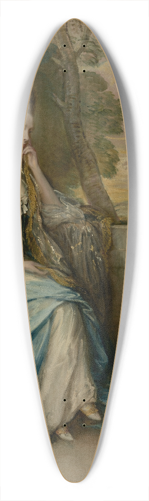 Thomas Gainsborough - Portrait of Anne, Countess of Chesterfield 39.3 inch art pintail longboard deck