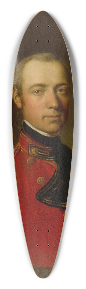 Thomas Gainsborough - Portrait of Colonel The Hon. Charles Hamilton (1727-1806) 39.3 inch art pintail longboard deck