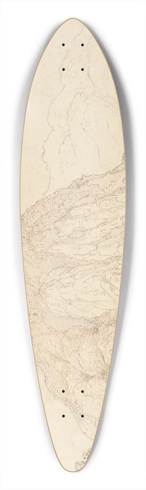Thomas Hastings - Eagles Nest, Killarney 39.3 inch art pintail longboard deck