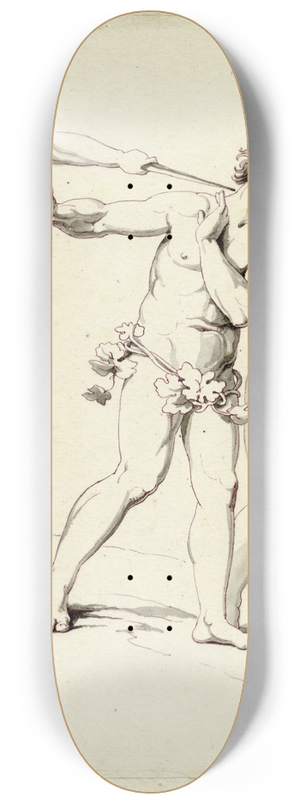 David Humbert de Superville - Verdrijving van Adam en Eva uit het paradijs 8.25 inch art skate deck