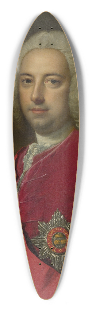 Thomas Hudson - Portrait Of Sir Edward Walpole (Later Second Earl Of Orford) 39.3 inch art pintail longboard deck