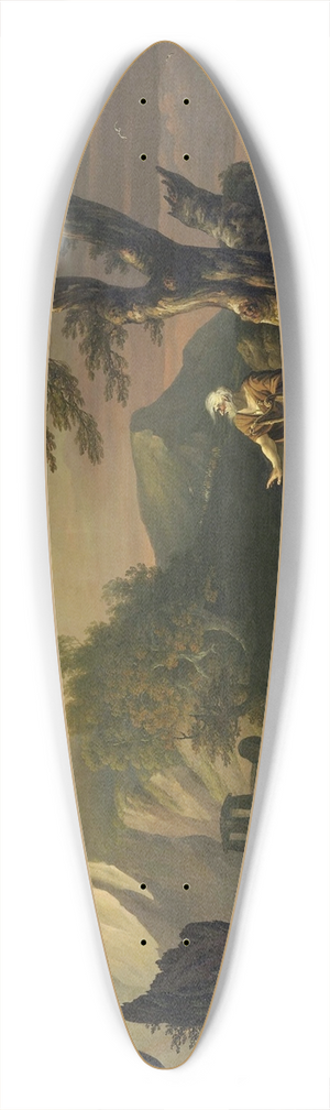 Thomas Jones - The Bard 39.3 inch art pintail longboard deck
