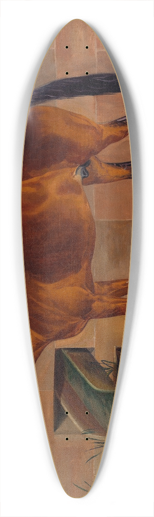Thomas J. Scott - Portrait of Lexington 39.3 inch art pintail longboard deck