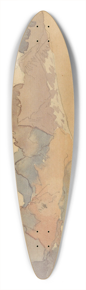 Thomas Moran - The Needles 39.3 inch art pintail longboard deck