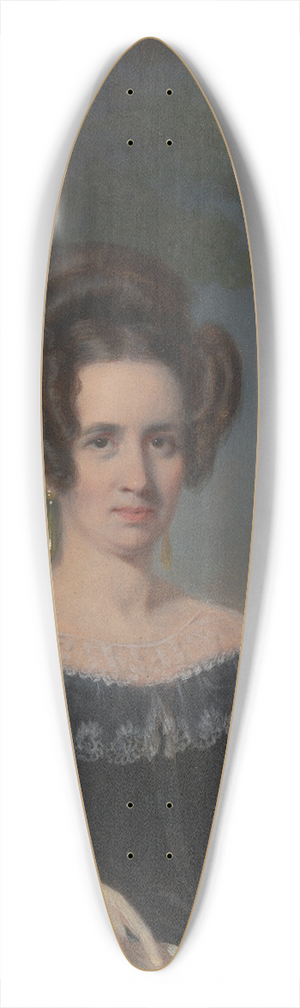 Thomas Phillips - Elizabeth Howard 39.3 inch art pintail longboard deck