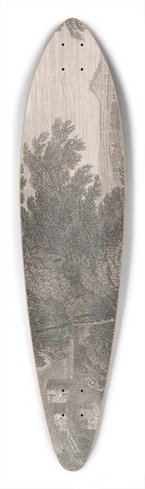 Thomas Shotter Boys - Claude 39.3 inch art pintail longboard deck