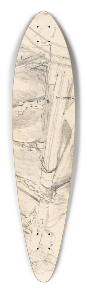 Thomas Sidney Cooper - A Farm Horse, Harnessed to a Cart, Executed at or Near Canterbury 39.3 inch art pintail longboard deck Thomas Sidney Cooper - A Farm Horse, Harnessed to a Cart, Executed at or Near Canterbury 39.3 inch art pintail longboard deck