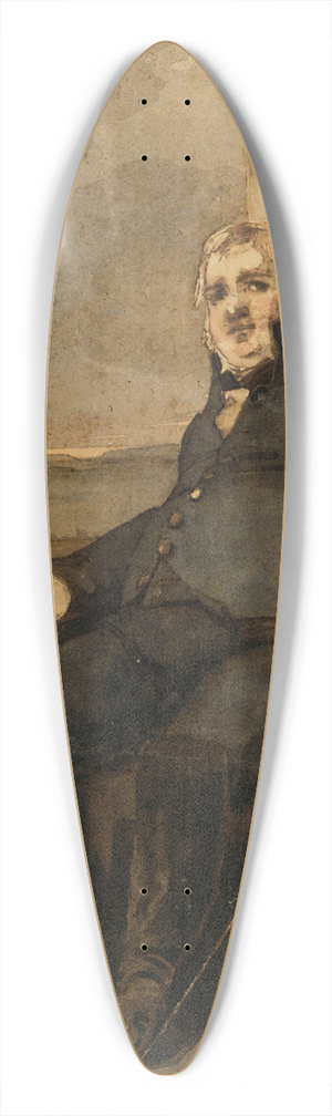 Thomas Sully - Jonathan F. Williams 39.3 inch art pintail longboard deck