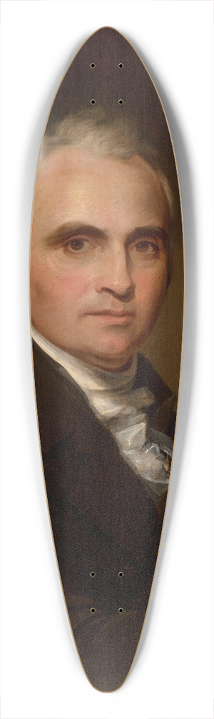 Thomas Sully - Portrait of Mr. Dwight 39.3 inch art pintail longboard deck