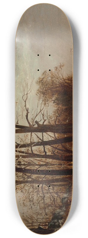 David Johnson - Near McCombs Dam, Harlem, New York 8.25 inch art skate deck