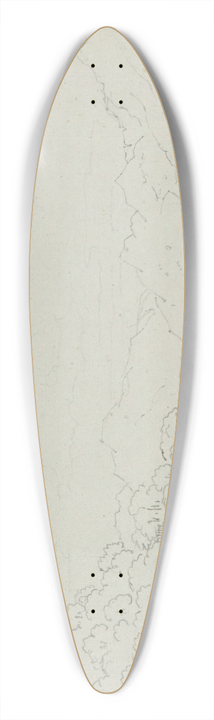 Thomas Sunderland - On Brothers Water 39.3 inch art pintail longboard deck