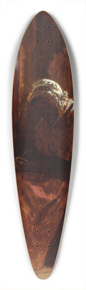 Thomas Waterman Wood - Sunday Morning 39.3 inch art pintail longboard deck Thomas Waterman Wood - Sunday Morning 39.3 inch art pintail longboard deck