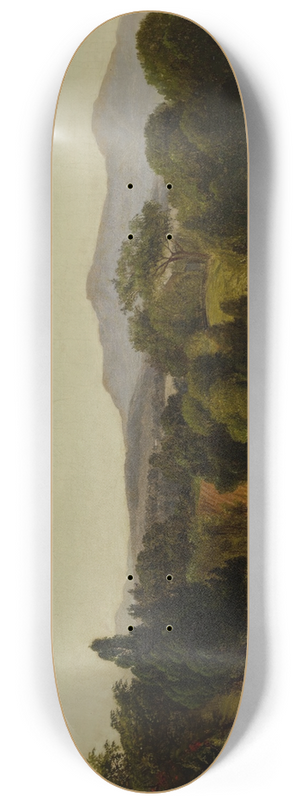David Johnson - Study of Tivoli 8.25 inch art skate deck