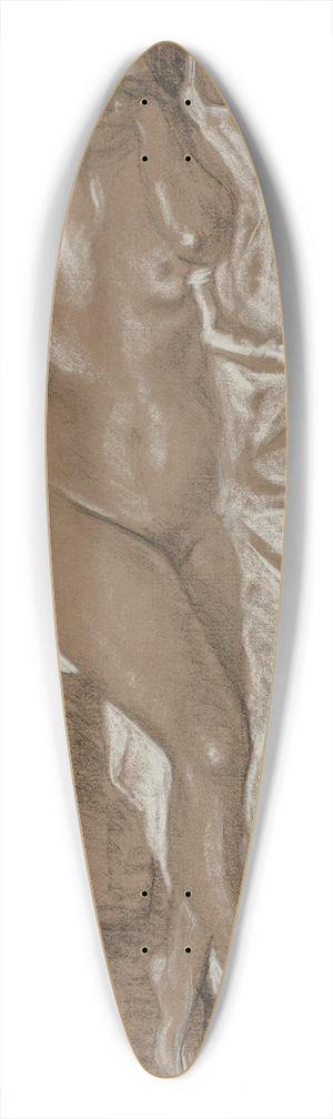 Thophile Alexandre Steinlen - Le repos du modle 39.3 inch art pintail longboard deck Thophile Alexandre Steinlen - Le repos du modle 39.3 inch art pintail longboard deck