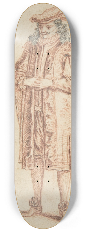 After Claude Gillot - Crepins Master 8.25 inch art skate deck