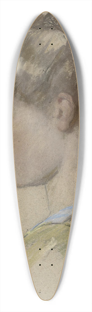 Thrse Schwartze - Portret van een jonge vrouw 39.3 inch art pintail longboard deck