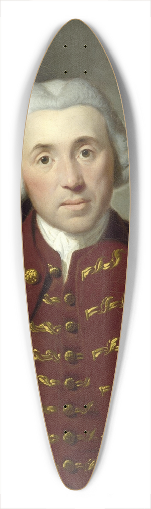 Tilly Kettle - Portrait of a Man 39.3 inch art pintail longboard deck