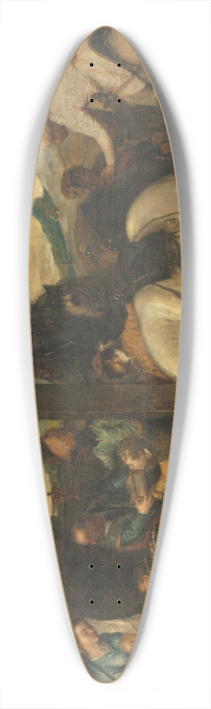 Titian - Adoration of the Magi 39.3 inch art pintail longboard deck