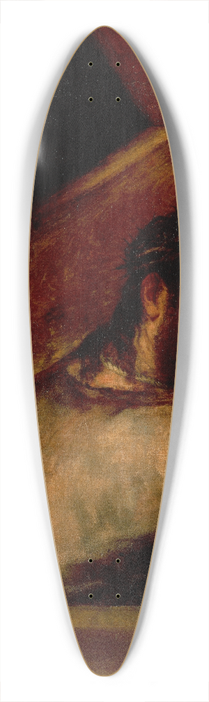 Titian - Carring of the Cross 39.3 inch art pintail longboard deck Titian - Carring of the Cross 39.3 inch art pintail longboard deck