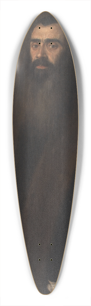 Titian - Portrait of the Nuremburg Merchant and Collector Willibald Imhoff the Elder (1519-1580) 39.3 inch art pintail longboard deck