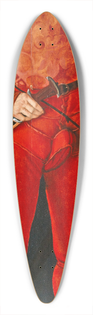 Tobias Stimmer - Portrait of the Zurich Standard-Bearer Jacob Schwytzer 39.3 inch art pintail longboard deck