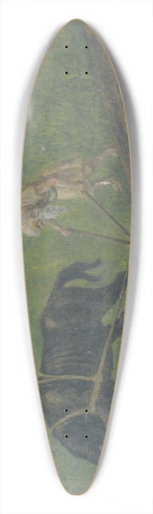 Tom Andrakovi - Ploughman 39.3 inch art pintail longboard deck