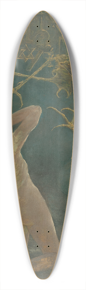 Tom Andrakovi - Totalitarianism 39.3 inch art pintail longboard deck