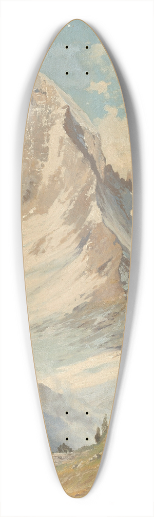 Toni Haller - Blick auf das Matterhorn 39.3 inch art pintail longboard deck