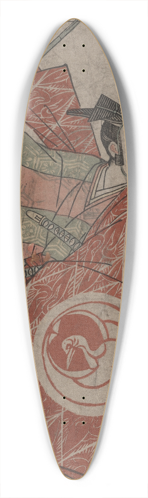 Toyokuni Utagawa - Band Hikosabur 39.3 inch art pintail longboard deck