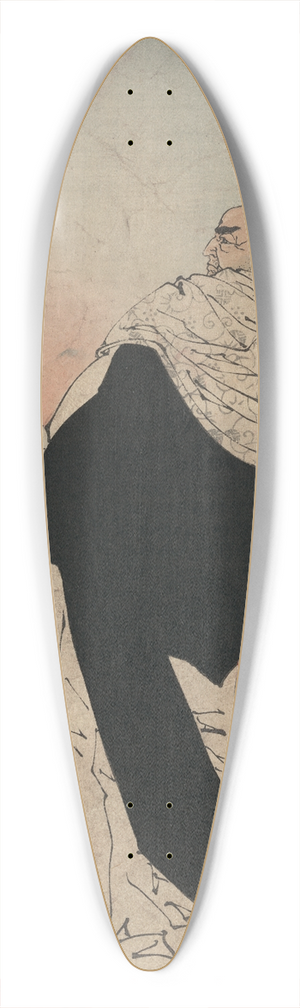 Tsukioka Yoshitoshi - Heishkoku Kiyomori 39.3 inch art pintail longboard deck