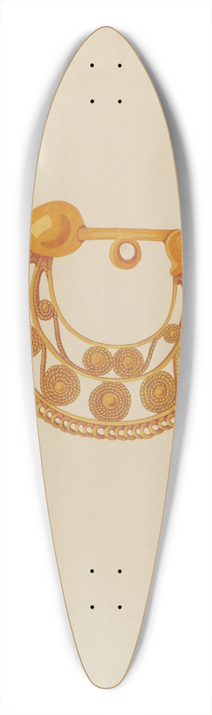 Tulita Westfall - Earrings 39.3 inch art pintail longboard deck