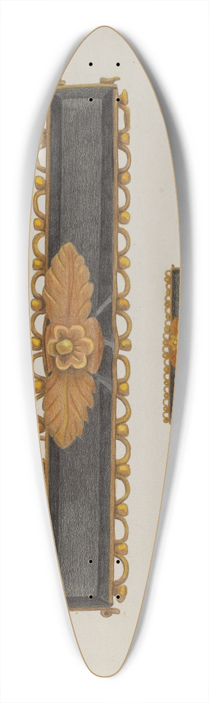 Tulita Westfall - Pin 39.3 inch art pintail longboard deck