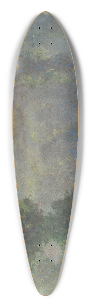 udovt ordk - A grove with deer 39.3 inch art pintail longboard deck