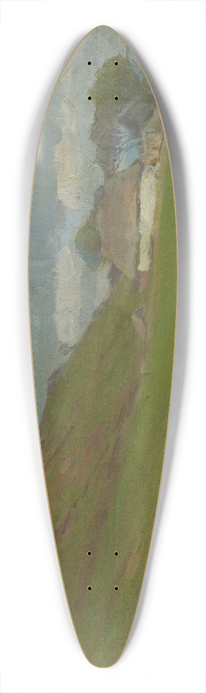 udovt ordk - Hradite vo Vakovciach 39.3 inch art pintail longboard deck