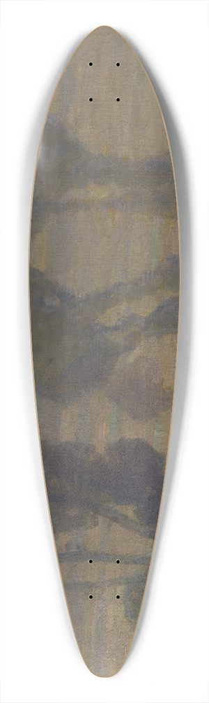 udovt ordk - Landscape 39.3 inch art pintail longboard deck