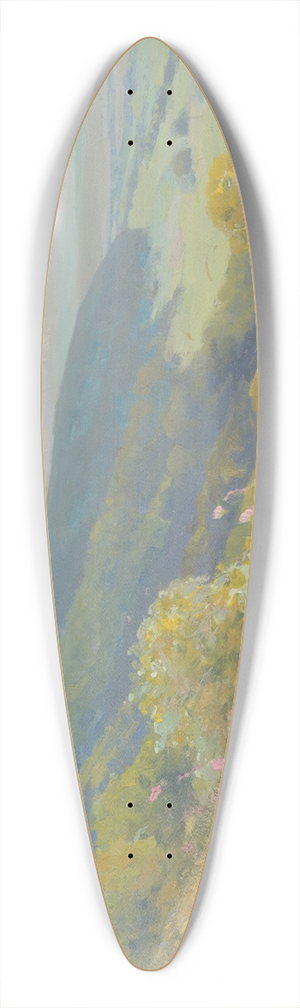 udovt ordk - Landscape 39.3 inch art pintail longboard deck
