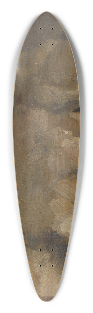 udovt Pitthordt - Dead Fox 39.3 inch art pintail longboard deck