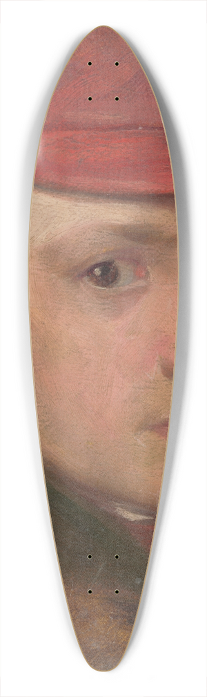 udovt Pitthordt - Study of a Boy 39.3 inch art pintail longboard deck