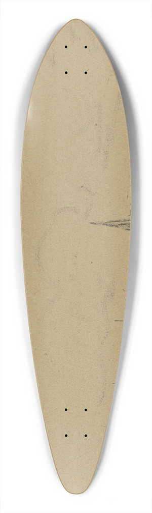 Ulrich Hbner - View on Lbeck 39.3 inch art pintail longboard deck