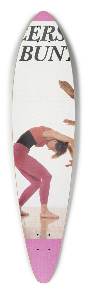 U.S. Information Agency - Dancers & Gina Buntz 39.3 inch art pintail longboard deck
