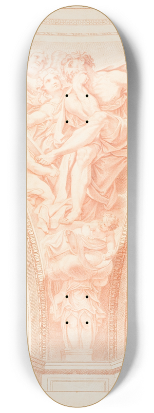 After Domenichino - Saint Matthew 8.25 inch art skate deck After Domenichino - Saint Matthew 8.25 inch art skate deck