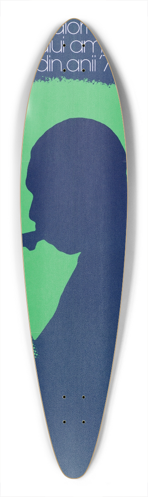 U.S. Information Agency - Valori ale jazzului american din anii 70 39.3 inch art pintail longboard deck