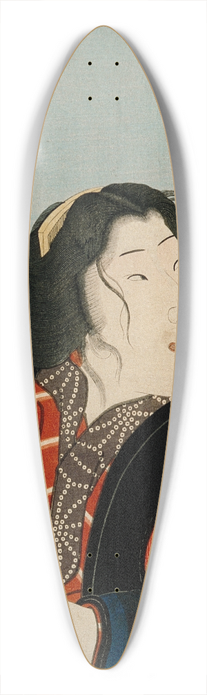 Utagawa Kuniyoshi - Band Shka as Hashimotoya Shiraito 39.3 inch art pintail longboard deck