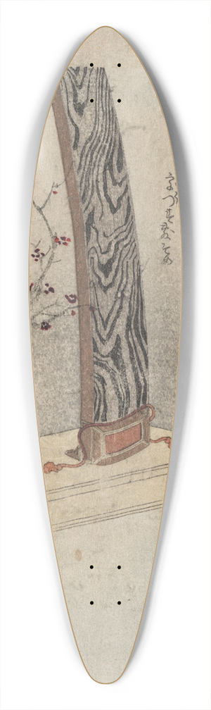 Utagawa Kuniyoshi - Koto to eko1830 39.3 inch art pintail longboard deck