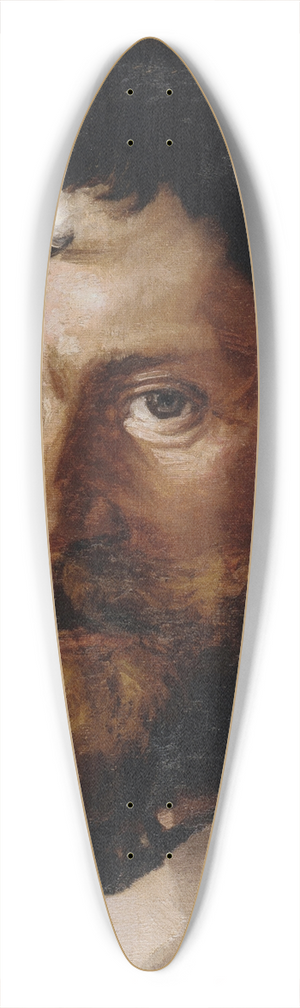 Valdemar Schnheyder Mller - Gustav Wied 39.3 inch art pintail longboard deck