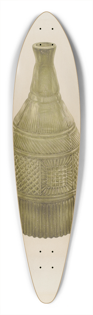 Van Silvay - Decanter 39.3 inch art pintail longboard deck