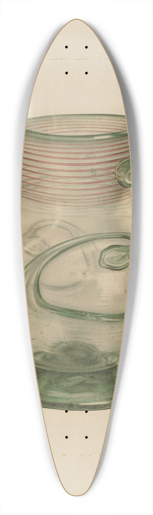 Van Silvay - Pitcher 39.3 inch art pintail longboard deck