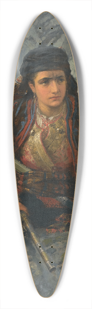 Vasily Dmitrievich Polenov - The Lookout 39.3 inch art pintail longboard deck