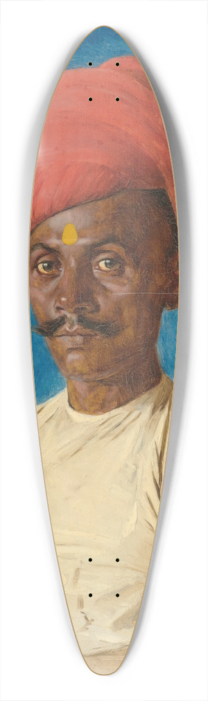 Vasily Vereshchagin - Bania (merchant). Bombay 39.3 inch art pintail longboard deck Vasily Vereshchagin - Bania (merchant). Bombay 39.3 inch art pintail longboard deck